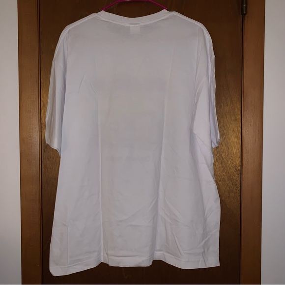 Men’s XL AMERICAN COTTON EURO White BUD SMOKER Weed Tee Shirt 3 Monkeys NWOT - Picture 8 of 8